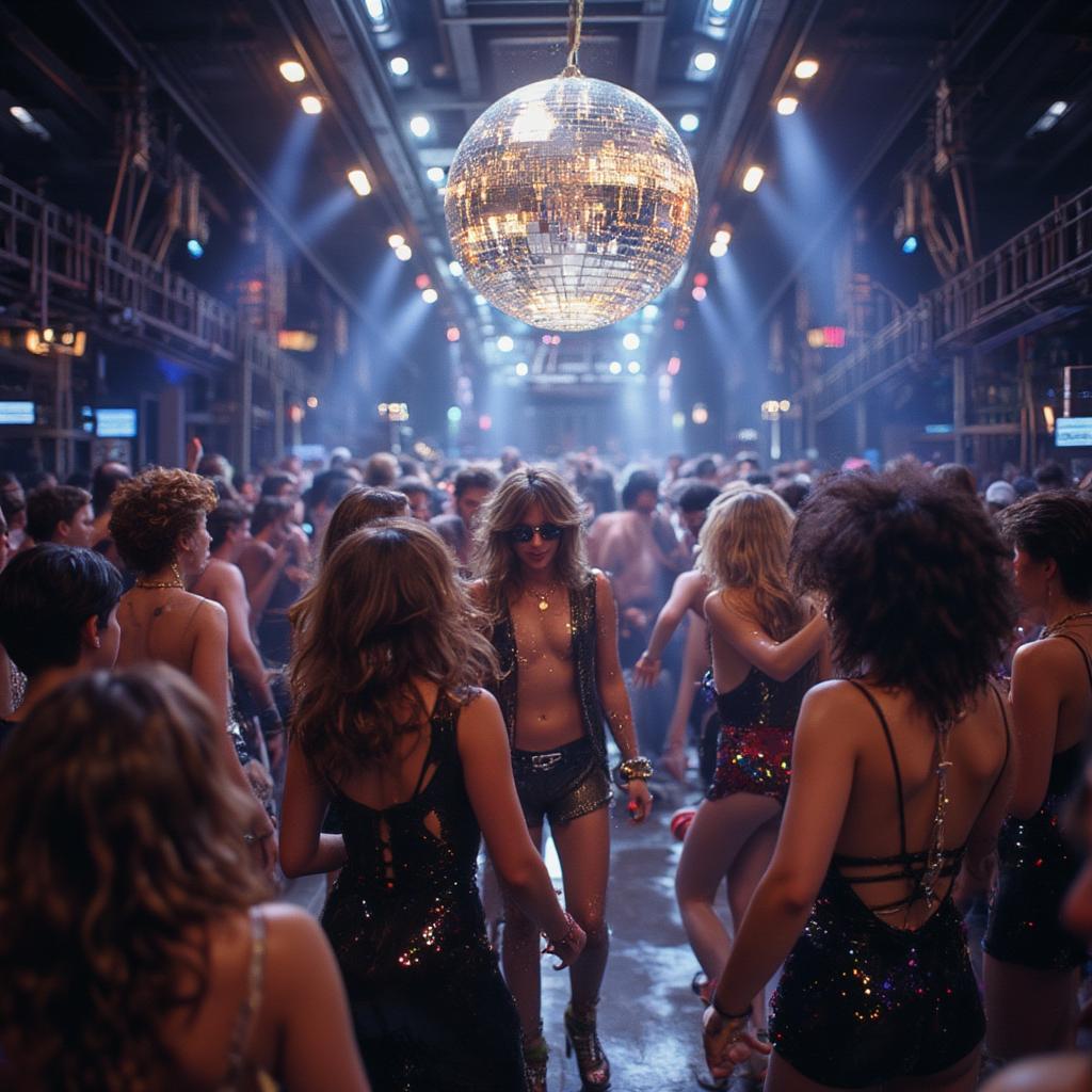 Disco Dance Floor at Studio 54