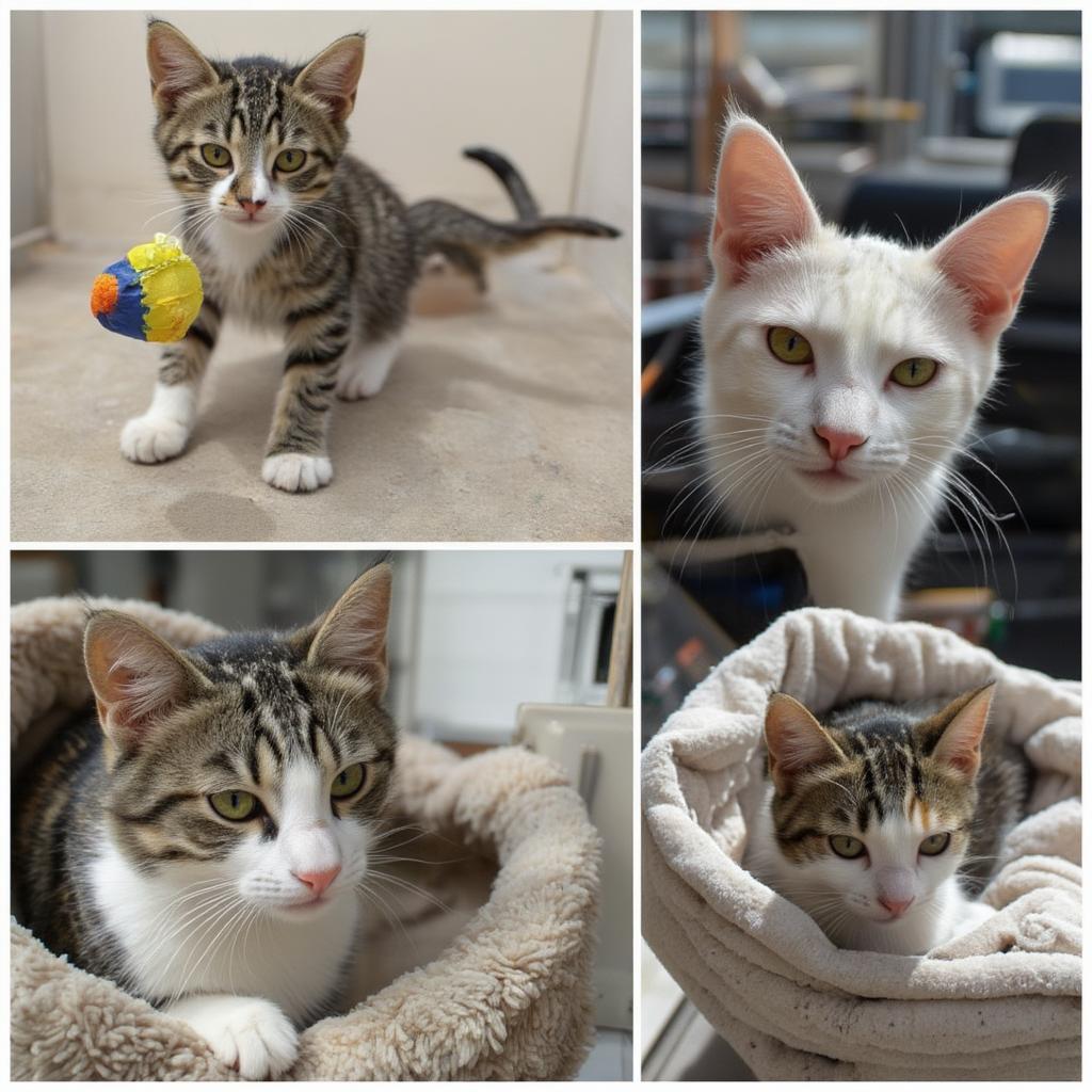 Diverse Cats at the Capital Humane Society