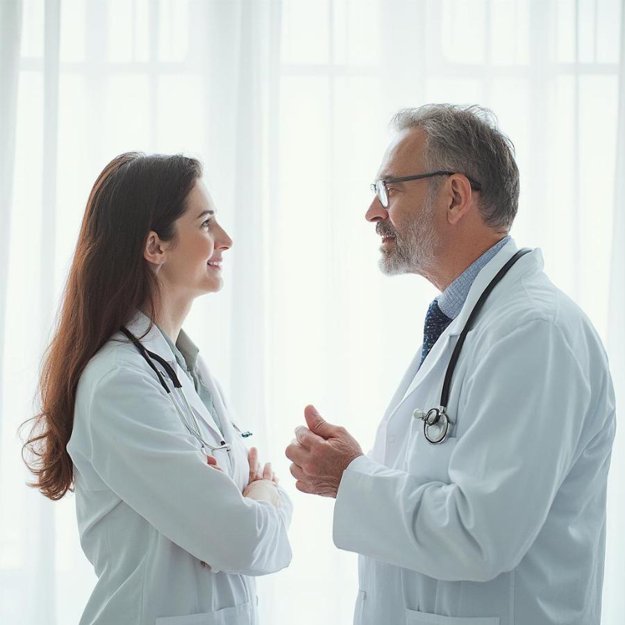 Doctor and Patient Discussing Health Concerns