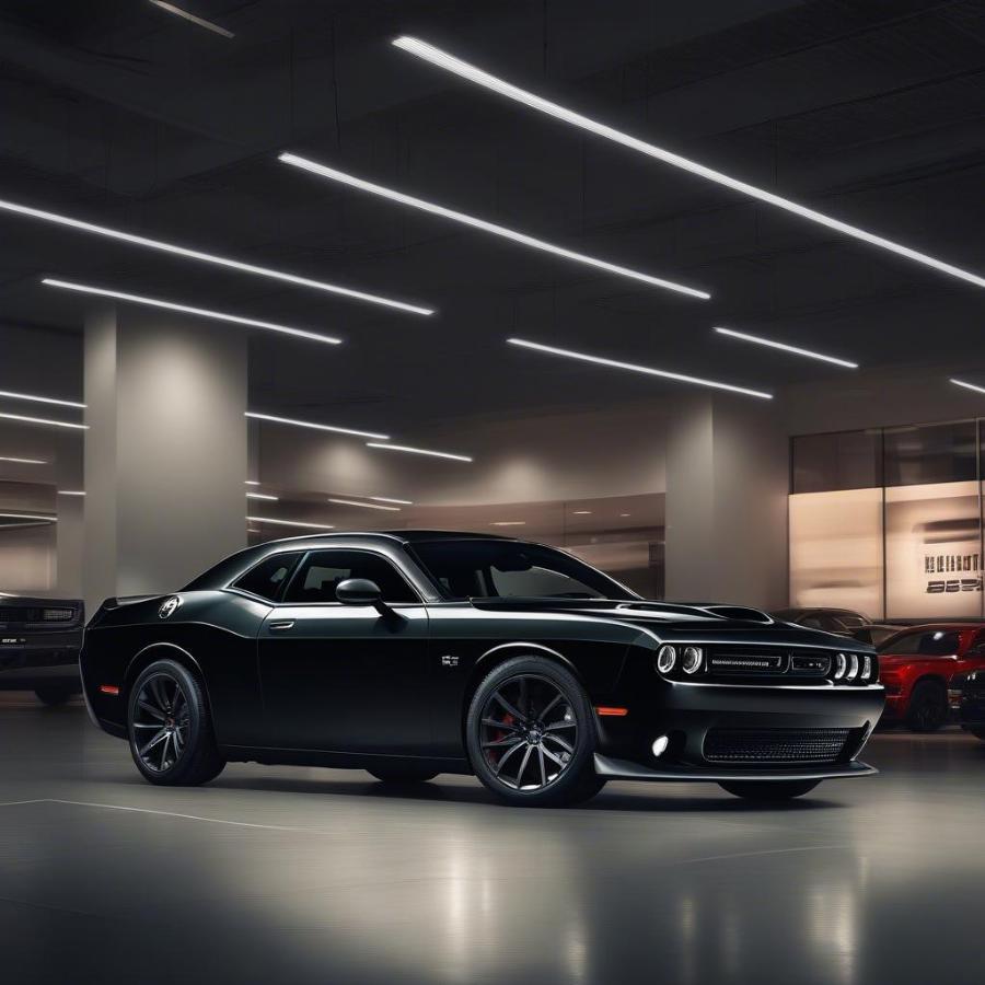 New Dodge Challenger at Dealership