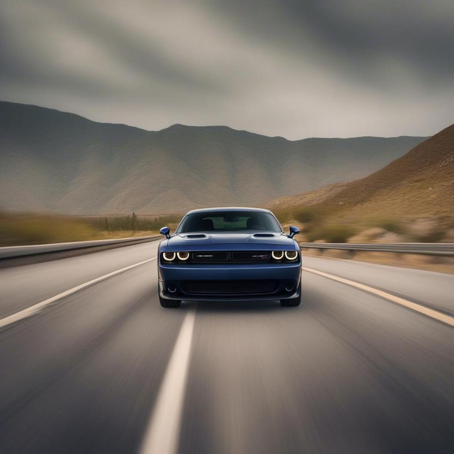 2023 Dodge Challenger on the Open Road