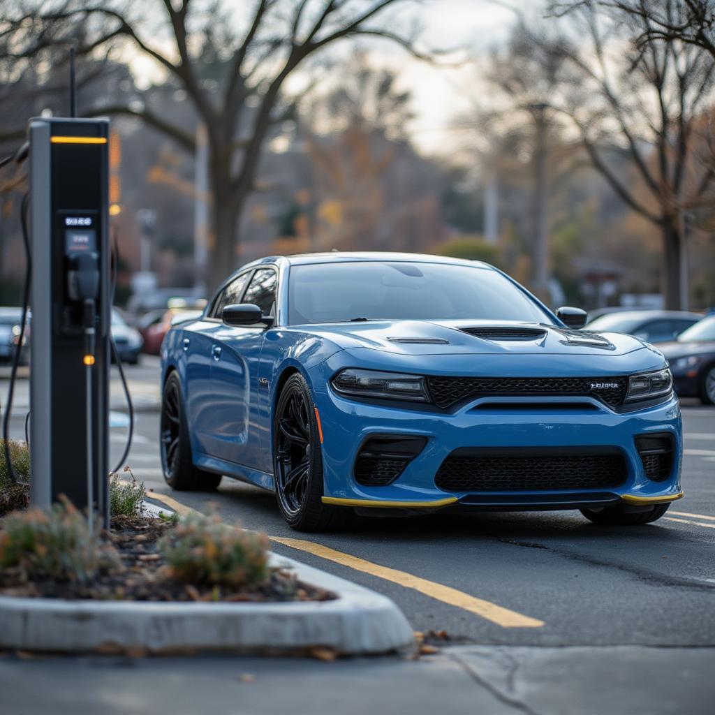 dodge daytona ev charging station and electric power