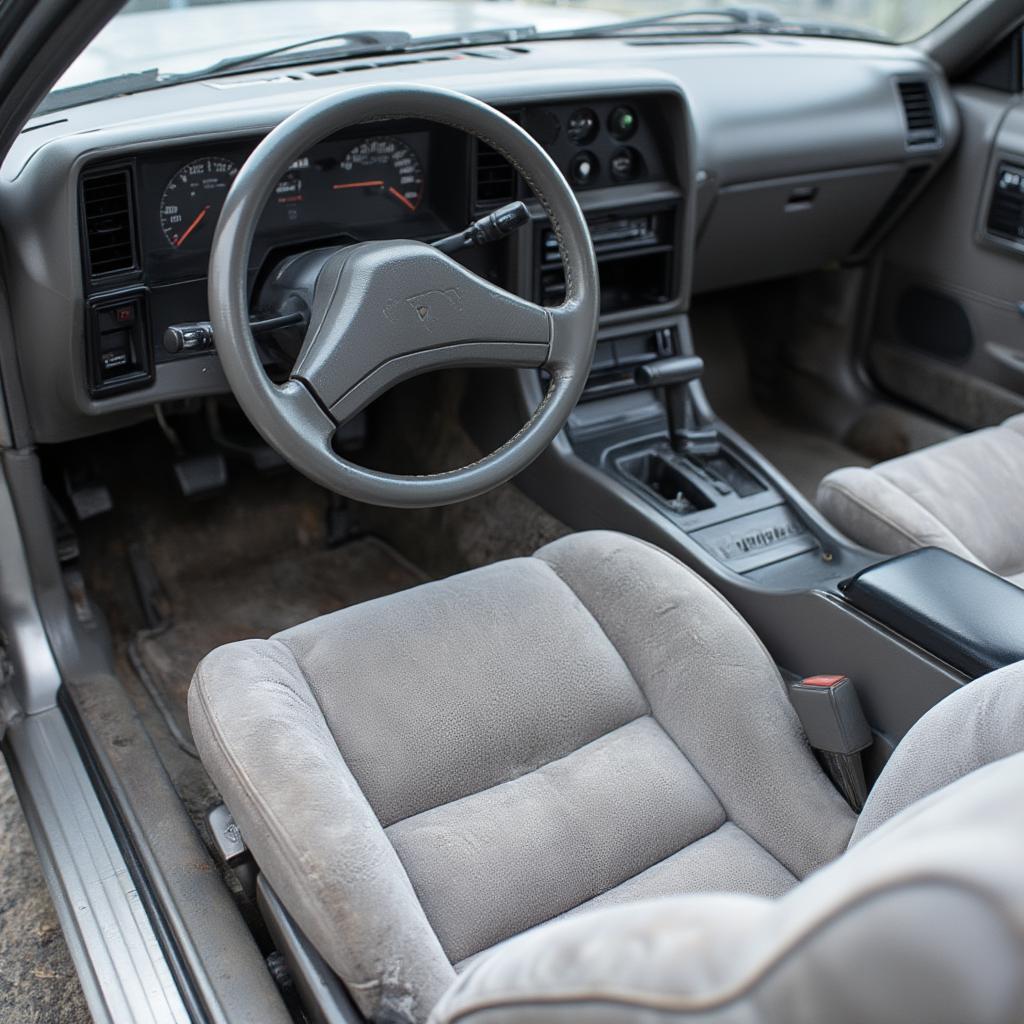 1986 Dodge Daytona Interior Condition