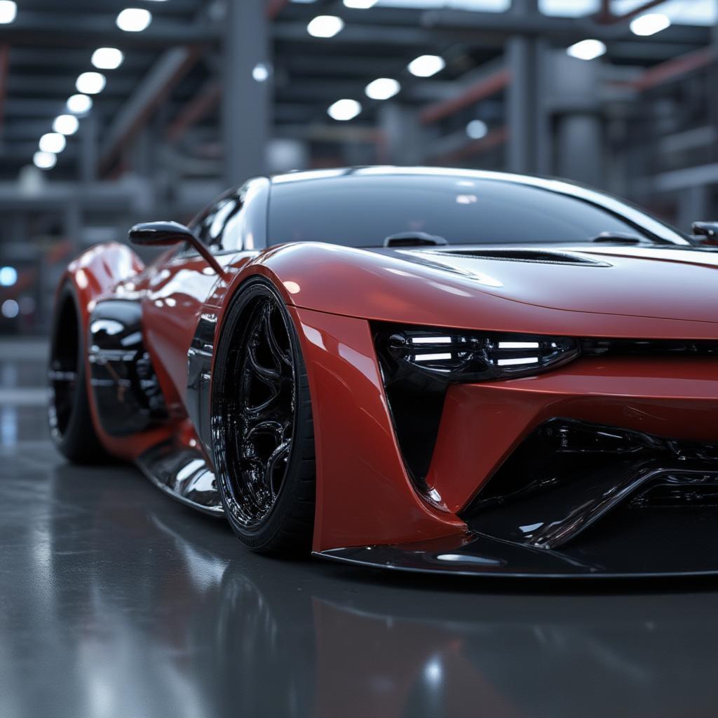 dodge supercar concept rendering