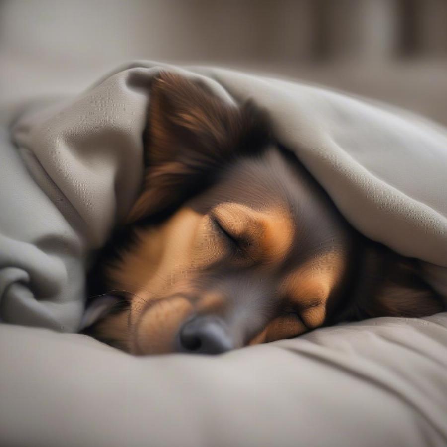 Dog Sleeping: Peaceful Moments in a Dog's Life