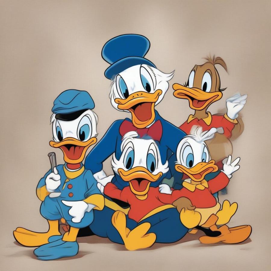 Donald Duck and Family Fun on Disney Plus