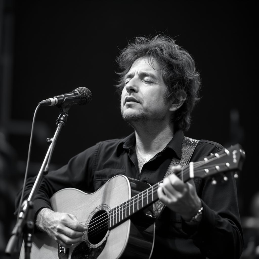 Bob Dylan Acoustic Guitar Concert