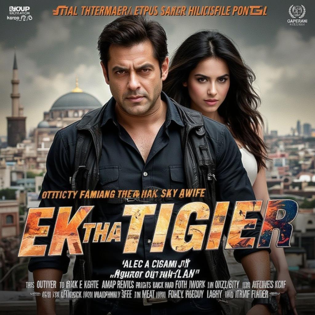 Official movie poster for Ek Tha Tiger