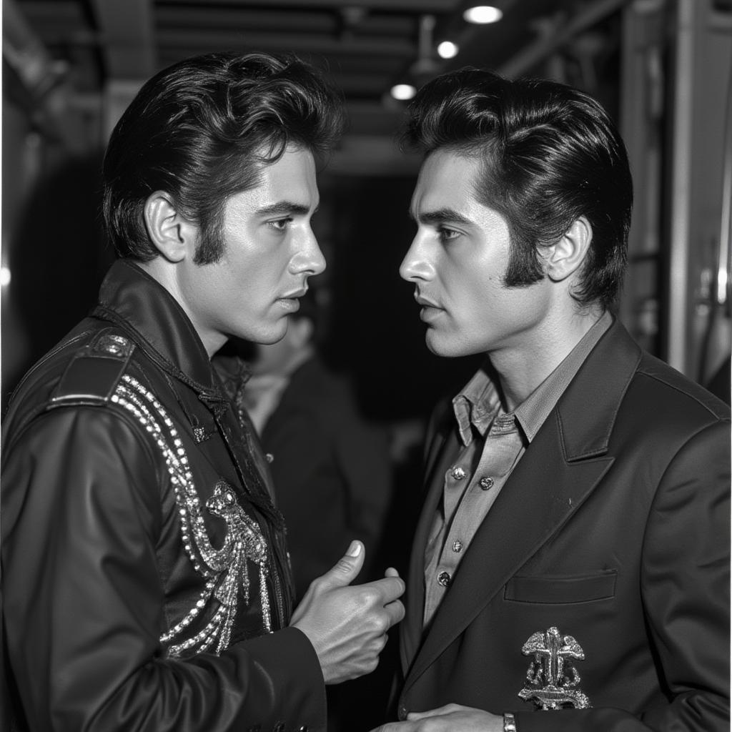 elvis-and-colonel-backstage-reflection