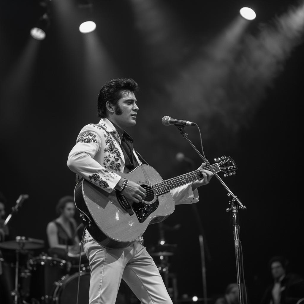 elvis performance blue spanish eyes