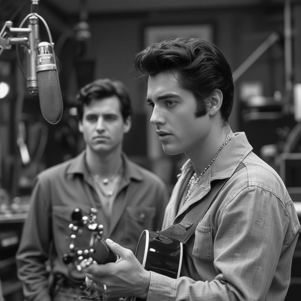 elvis jailhouse rock recording session