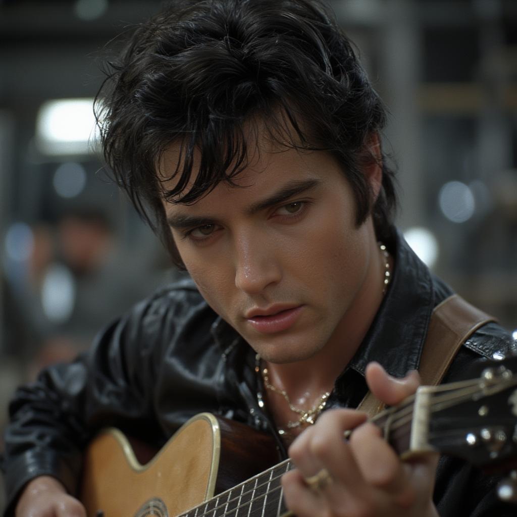 elvis presley love me tender movie guitar