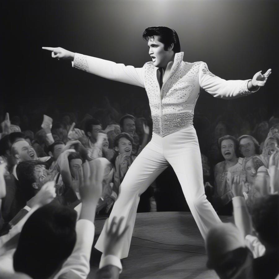 Elvis Presley Live Performance: The Energy of Rock and Roll