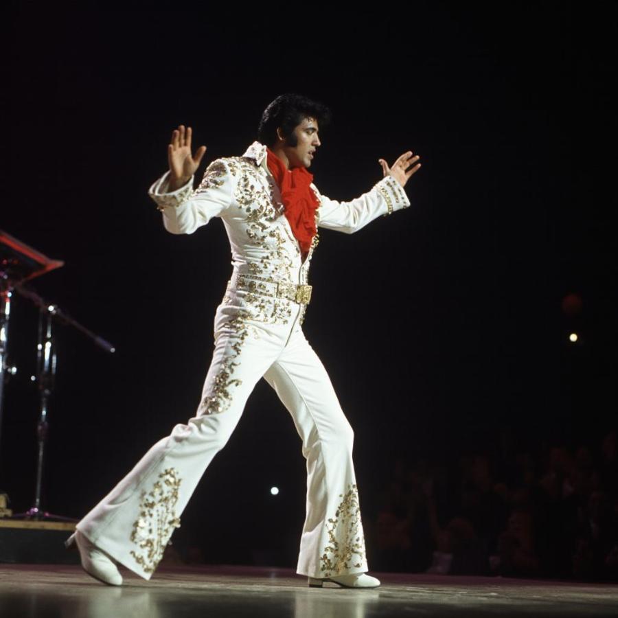 Elvis Presley Performing Live in 1968