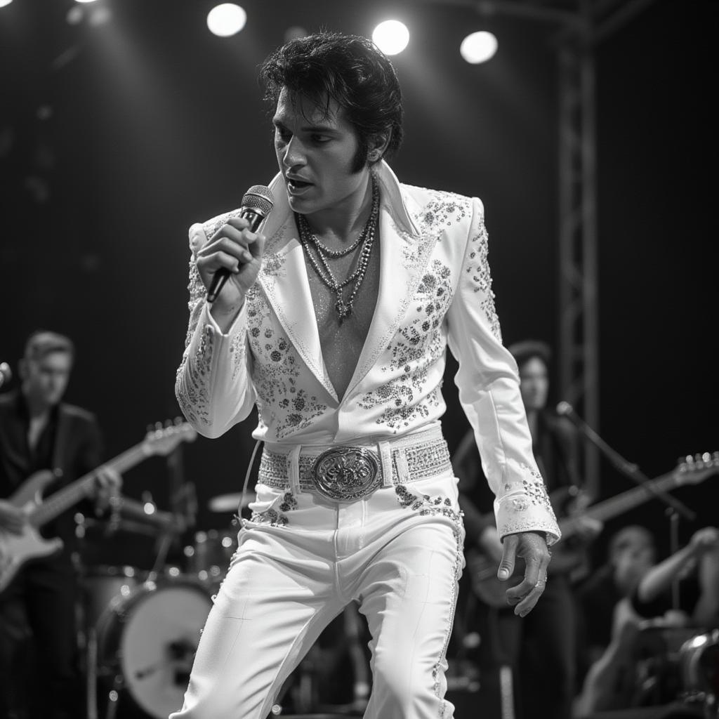 Elvis Presley Performing Live in That's The Way It Is