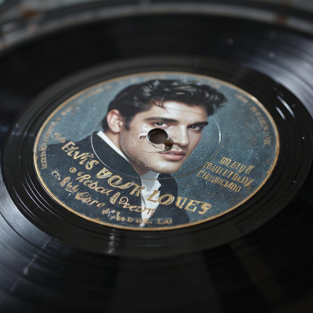 vintage-elvis-presley-record-i-need-your-love-on-display