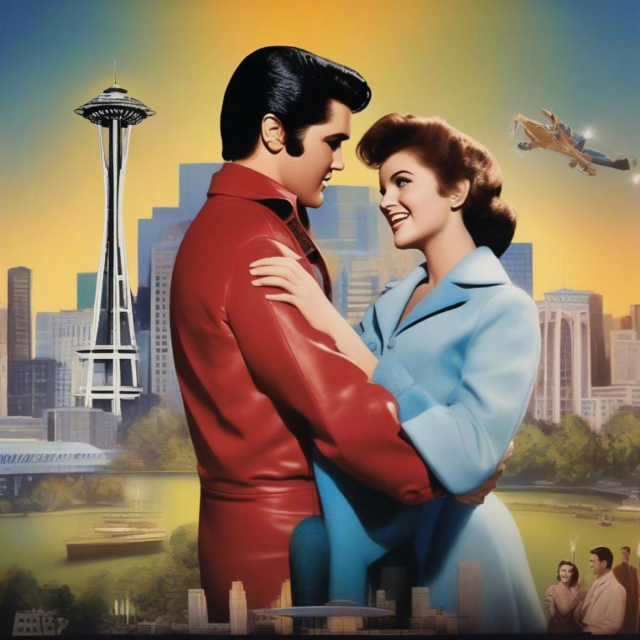 Elvis Presley in It Happened at the World's Fair Movie Poster