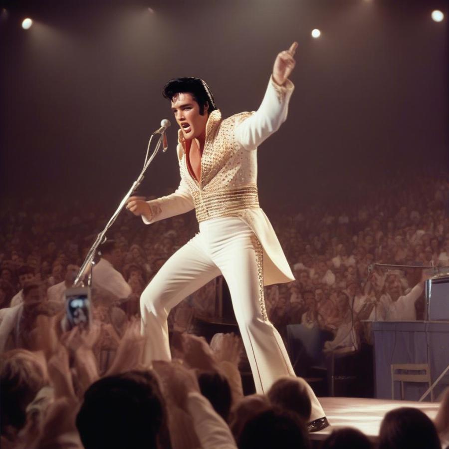 Elvis Performing in That's The Way It Is