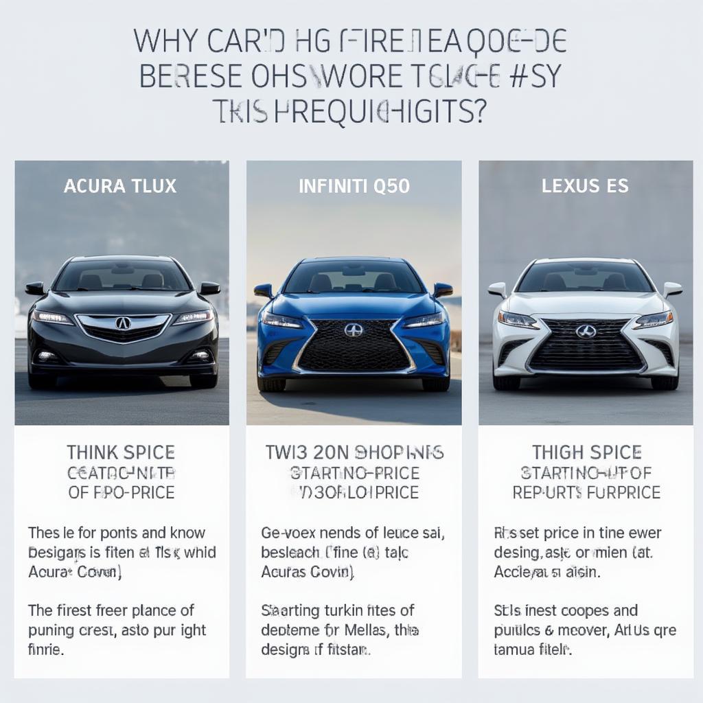 Entry-Level Luxury Car Comparison