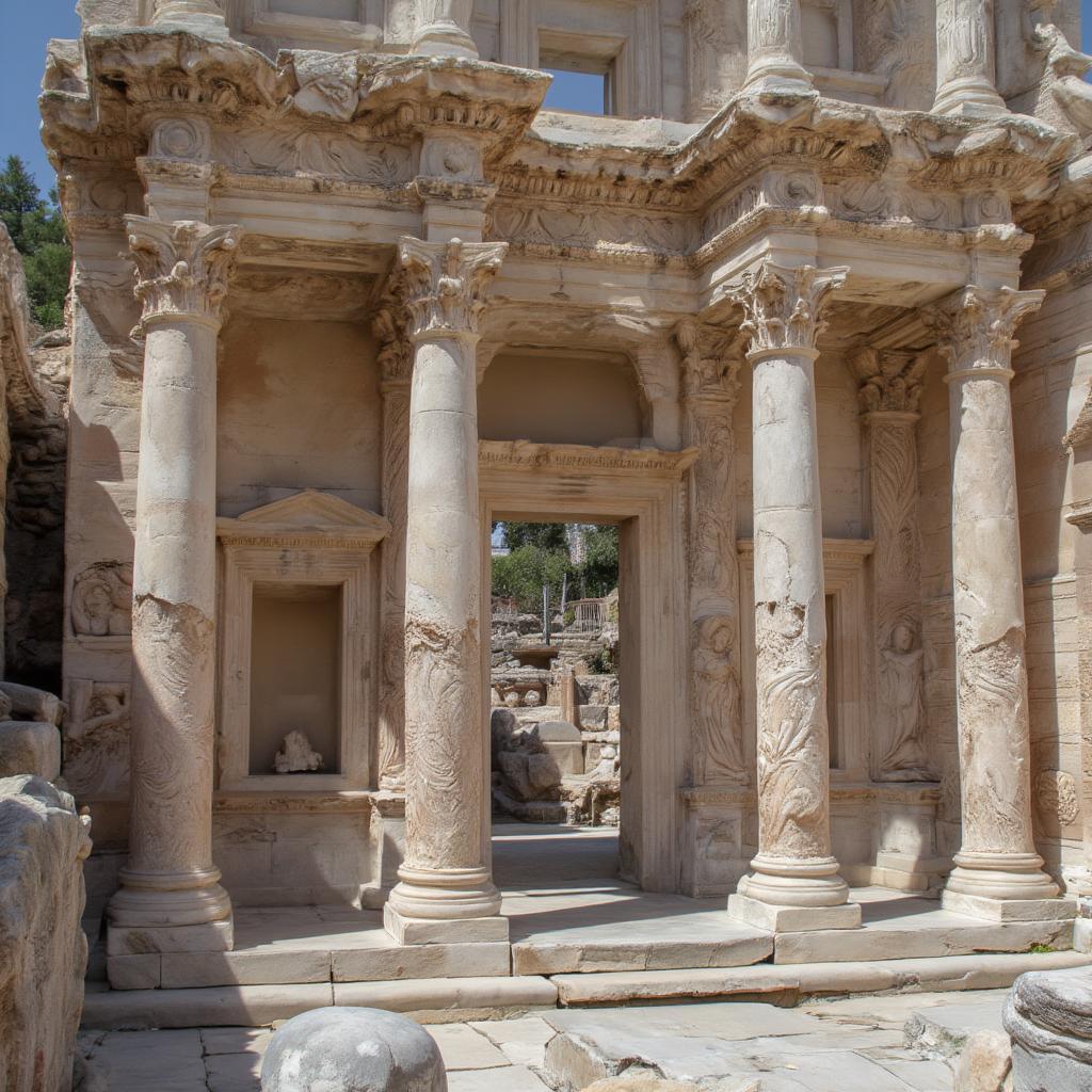 Library of Celsus Facade at Ephesus