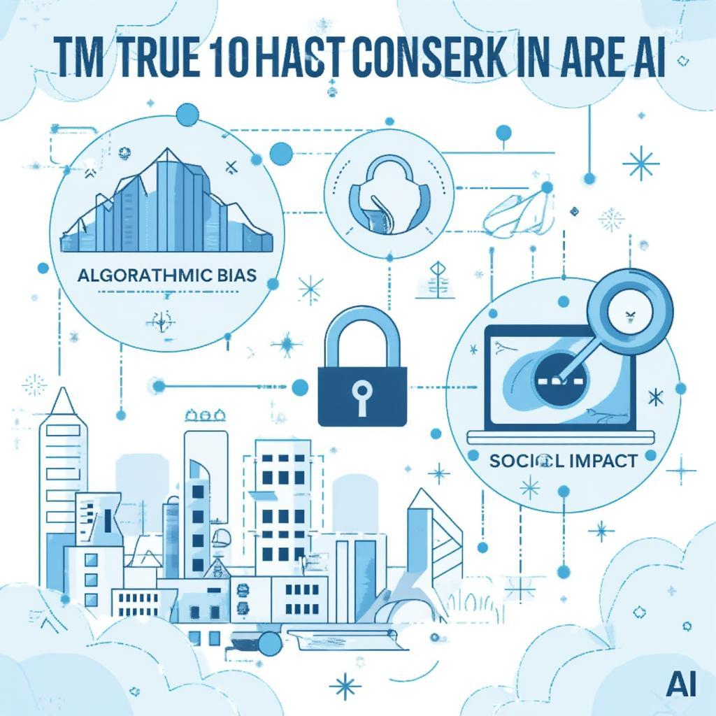 Ethical dilemmas in Artificial Intelligence: Addressing bias, privacy, and societal impact.