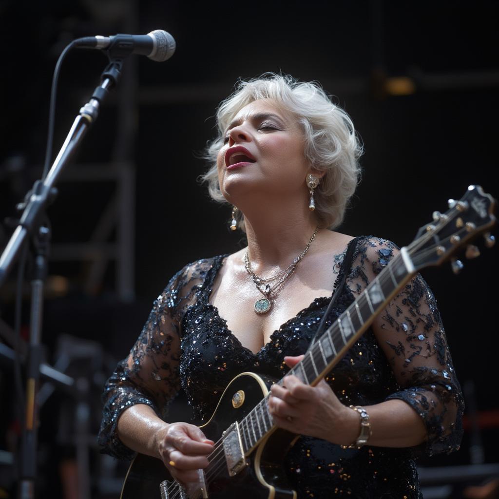 etta james intense vocal delivery live