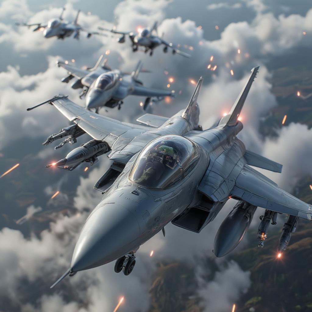 eurofighter typhoon game intense combat