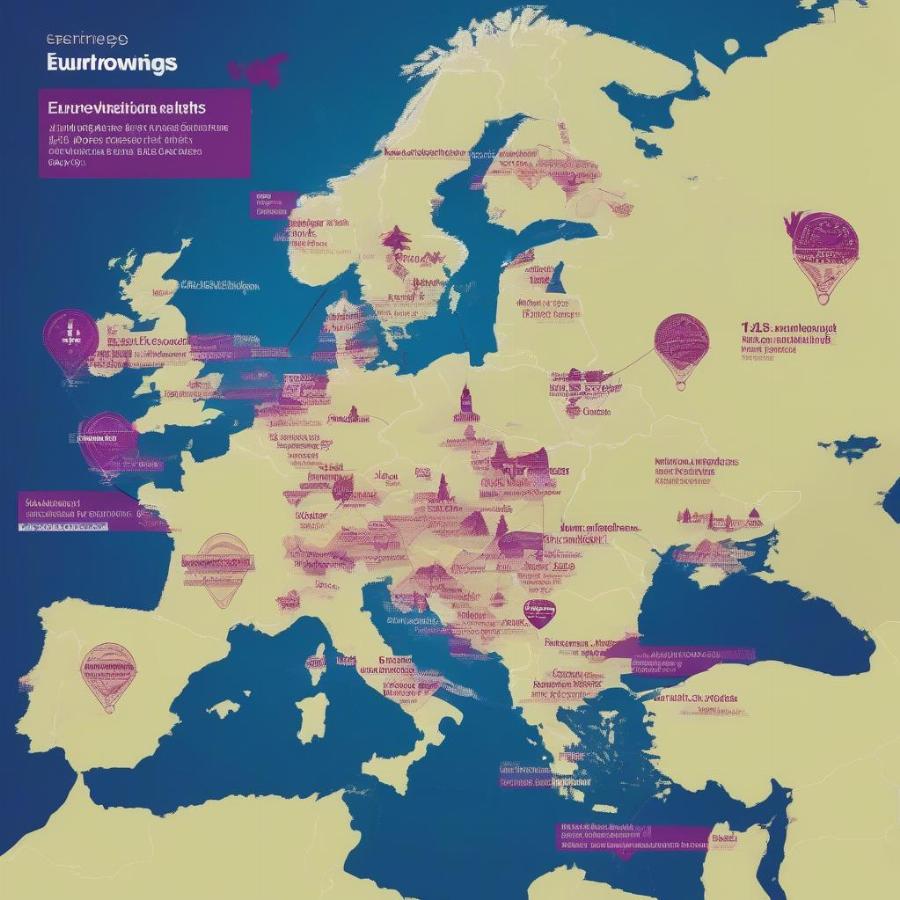 Eurowings Destinations Europe Map