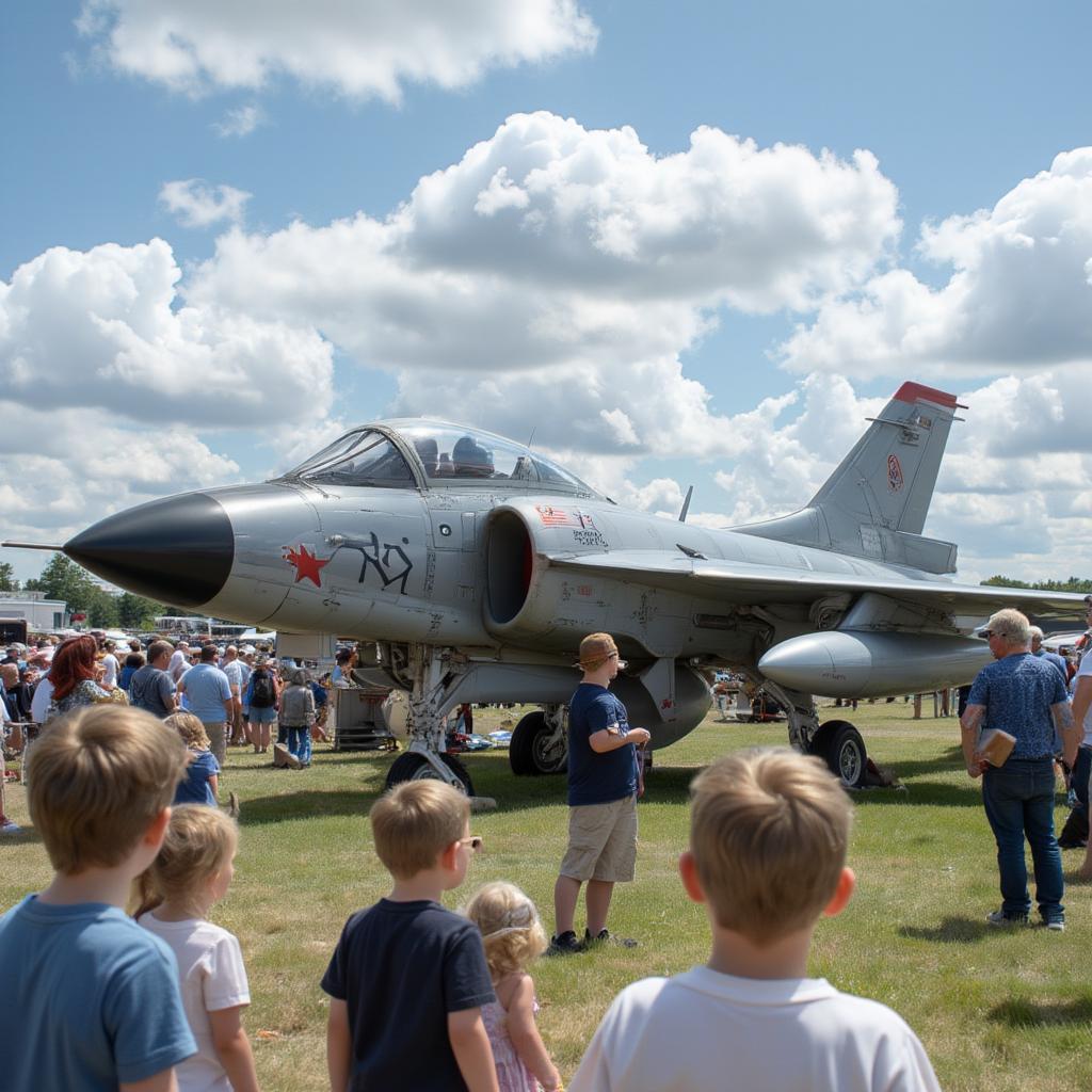 F-104 Starfighter in a Private Collection at an Airshow