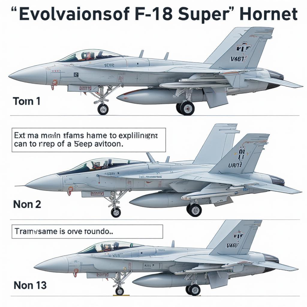 f18 super hornet evolution detailed view