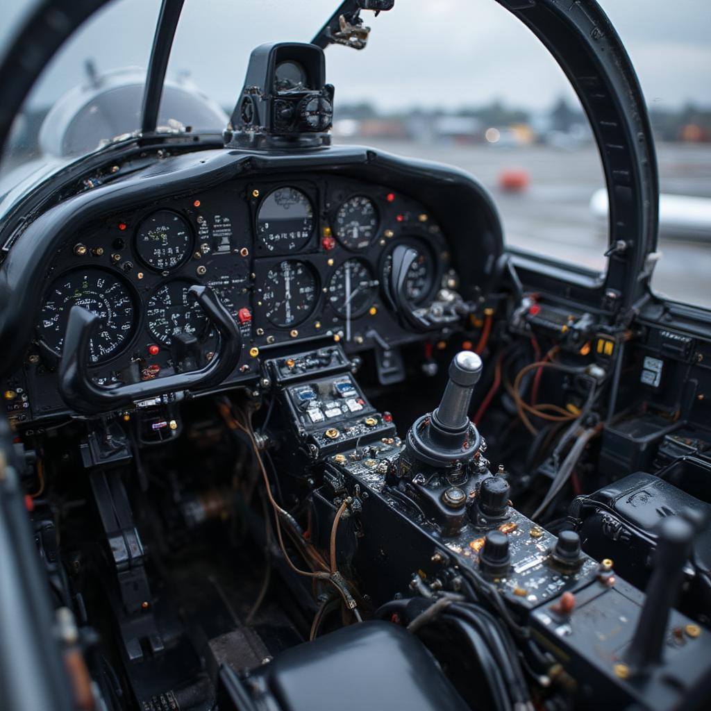 F7F Tigercat cockpit interior