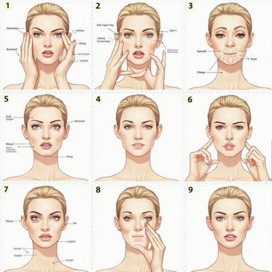 Facial Exercises for a Defined Look