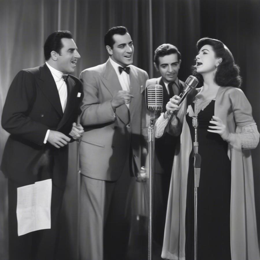 Famous Italian Canzone Singers of the 1950s