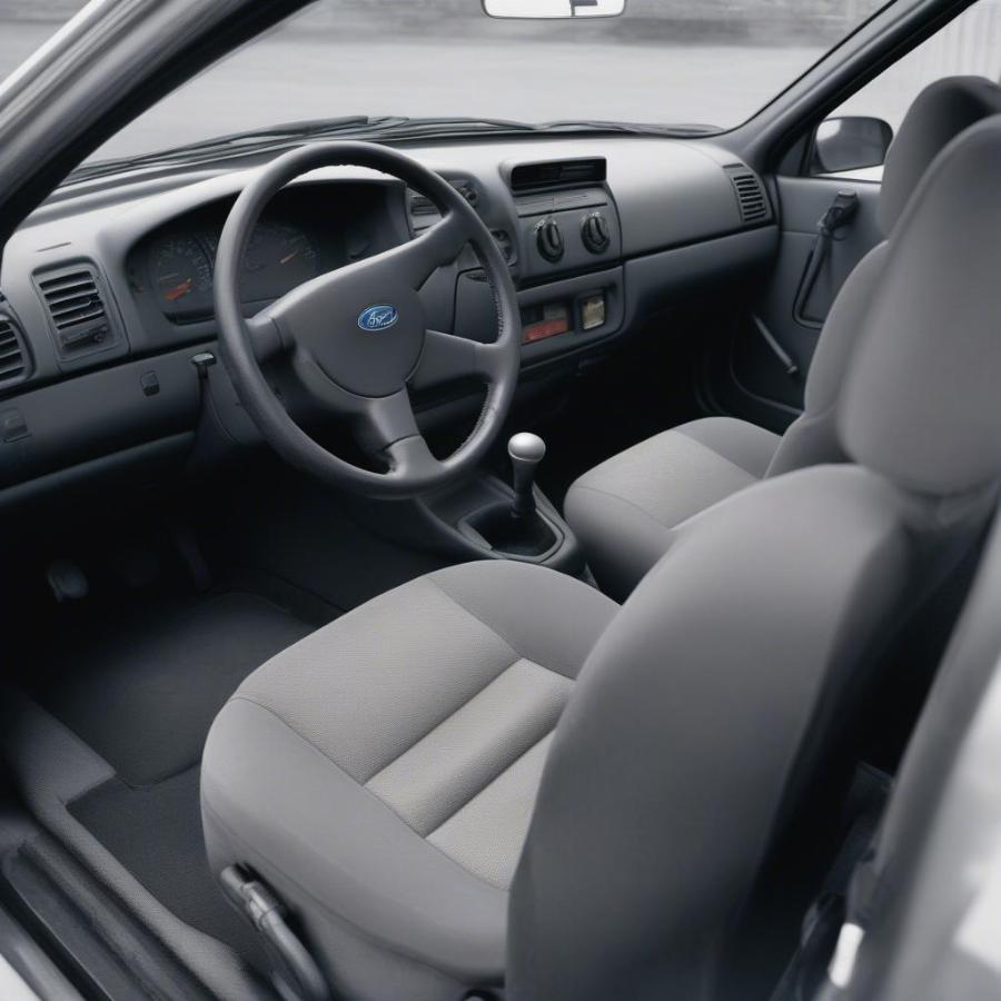 Ford Escort Cosworth Interior View