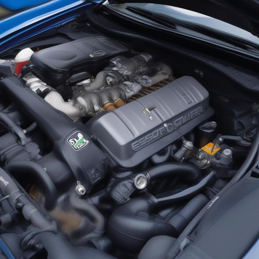 Ford Escort Cosworth RS Engine Bay