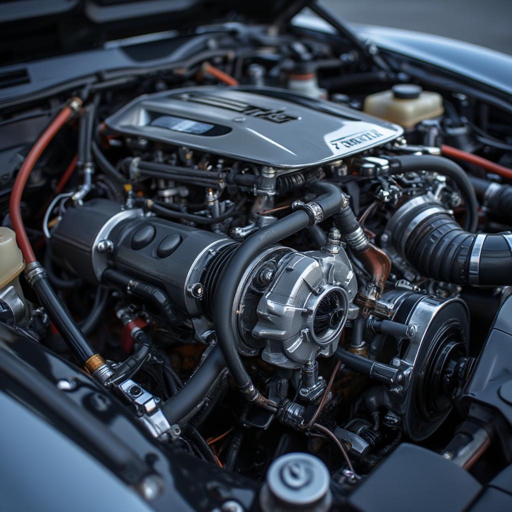 Ford GT Engine Detail