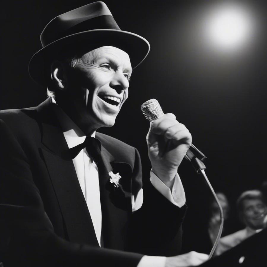 Frank Sinatra Performing Live in 1995