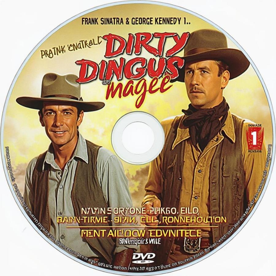 Dirty Dingus Magee DVD Cover