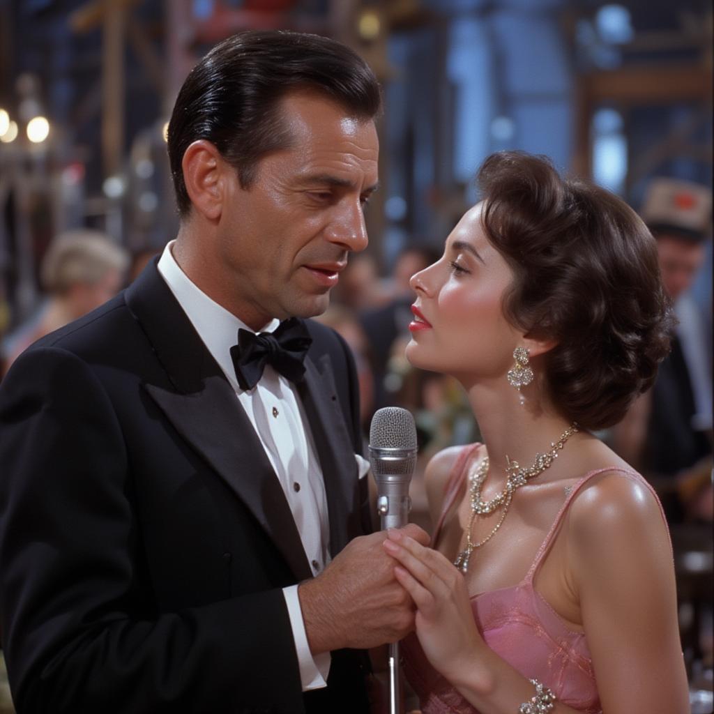 Frank Sinatra and Grace Kelly Singing in High Society