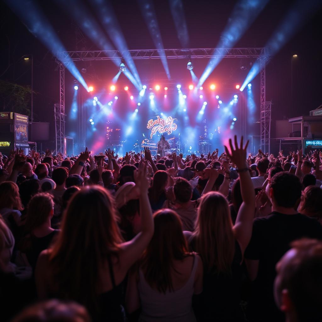 Energetic Crowd at Funk N Soul Fest