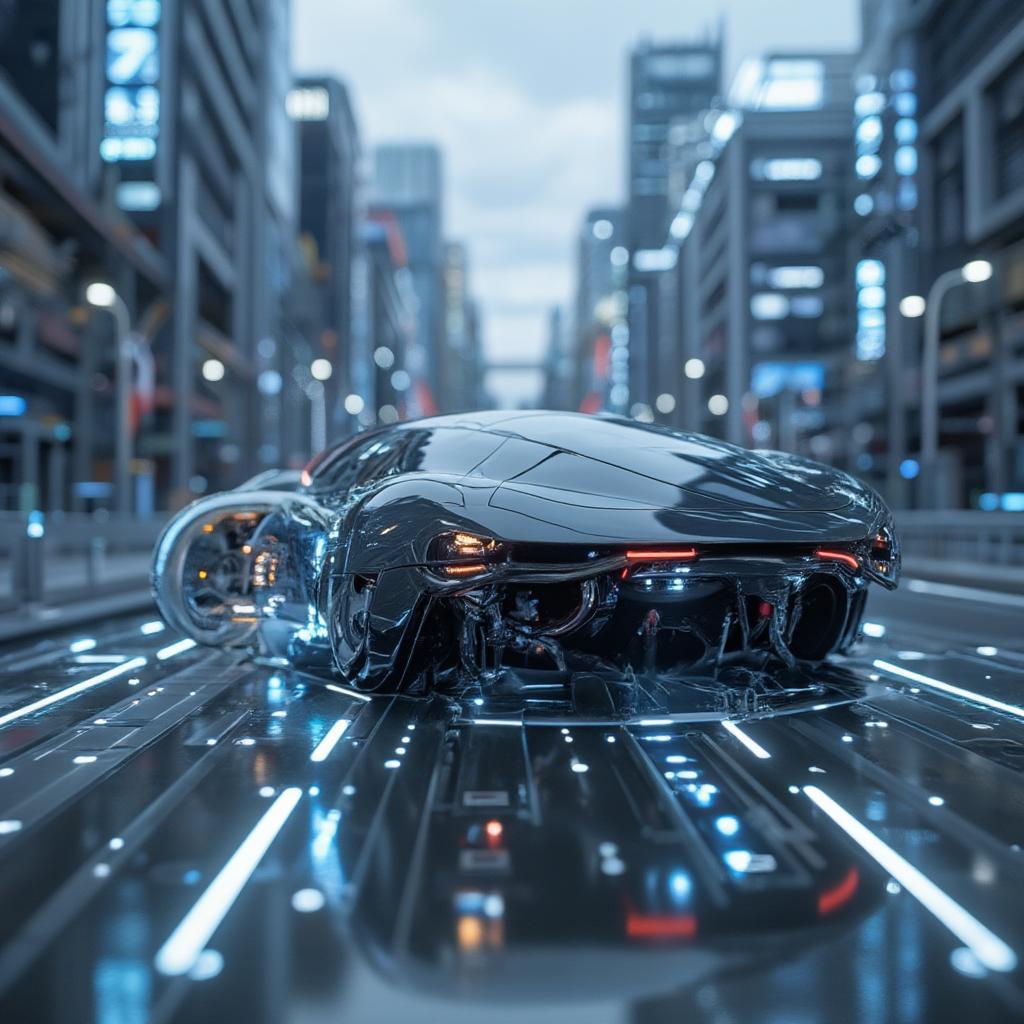 future auto technology in a smart transportation