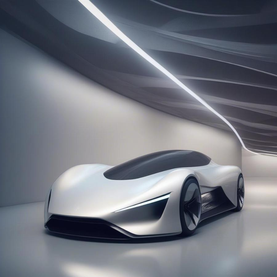 Future Electric Light Supercar Concept