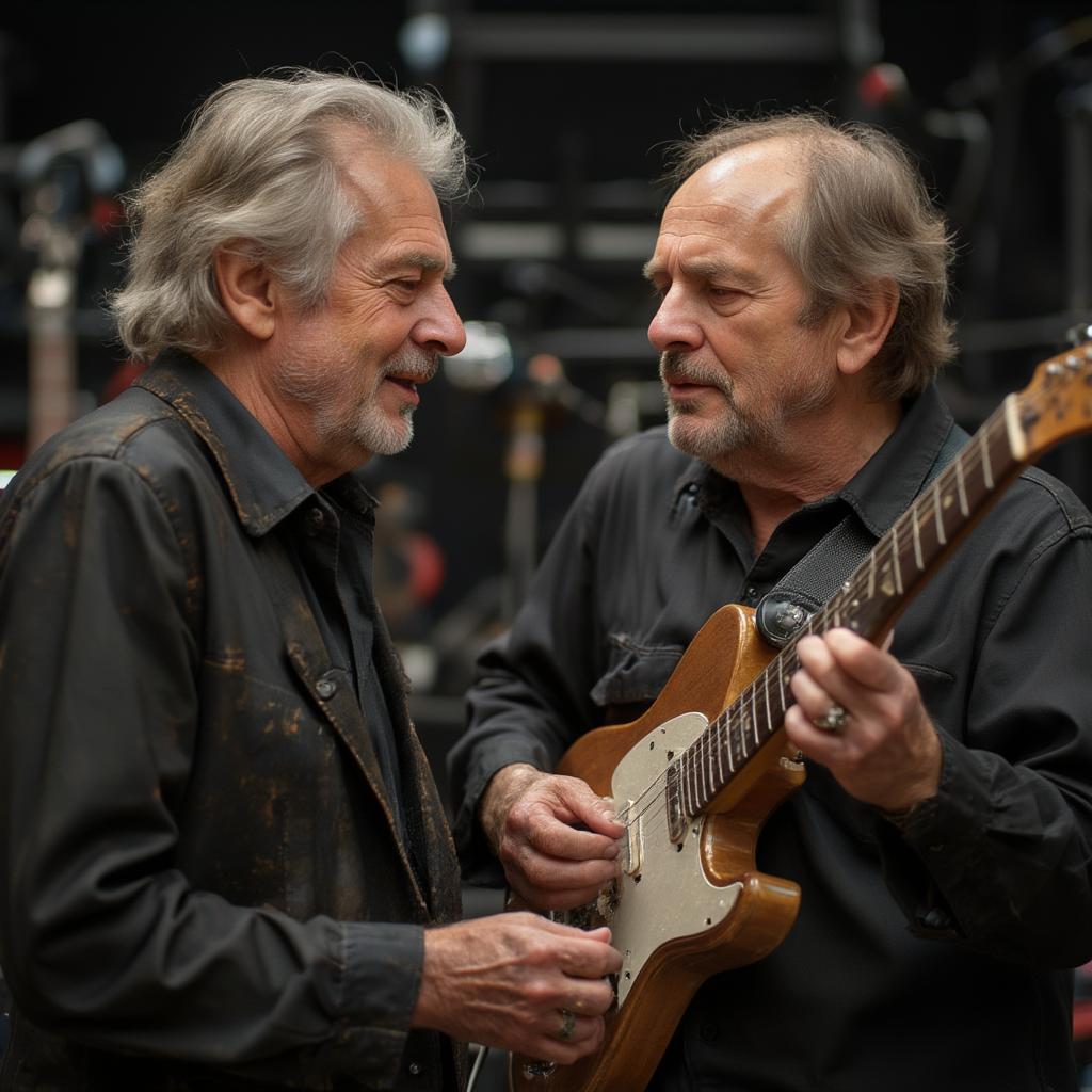 gary brooker collaborating with eric clapton