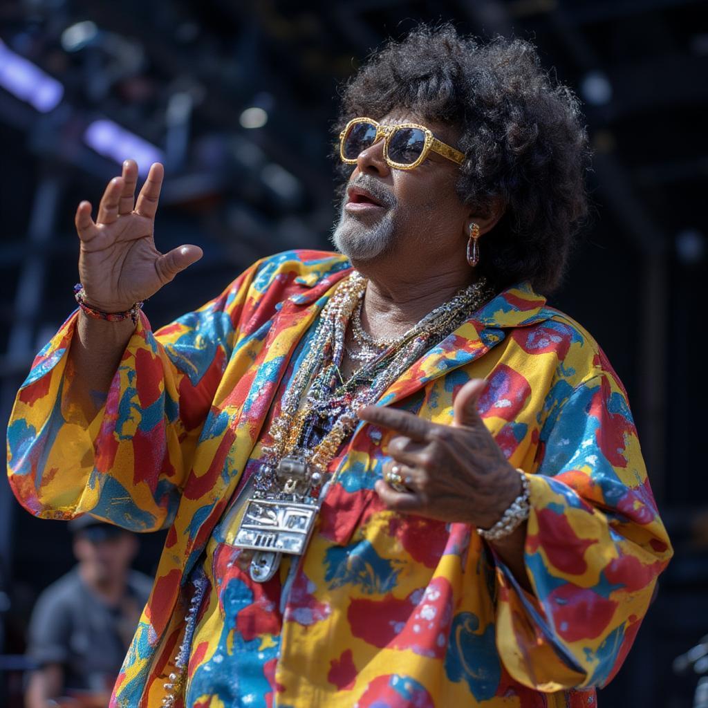 George Clinton Performing Live with P Funk