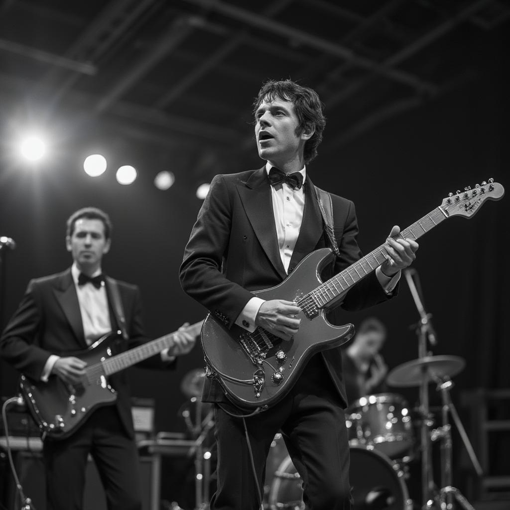 Georgie Fame and The Blue Flames performing live on stage