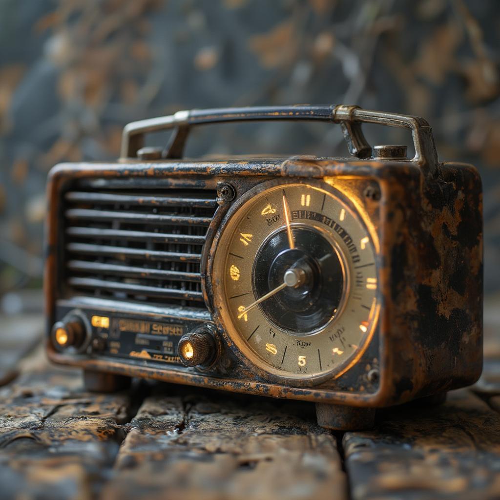 vintage german radio