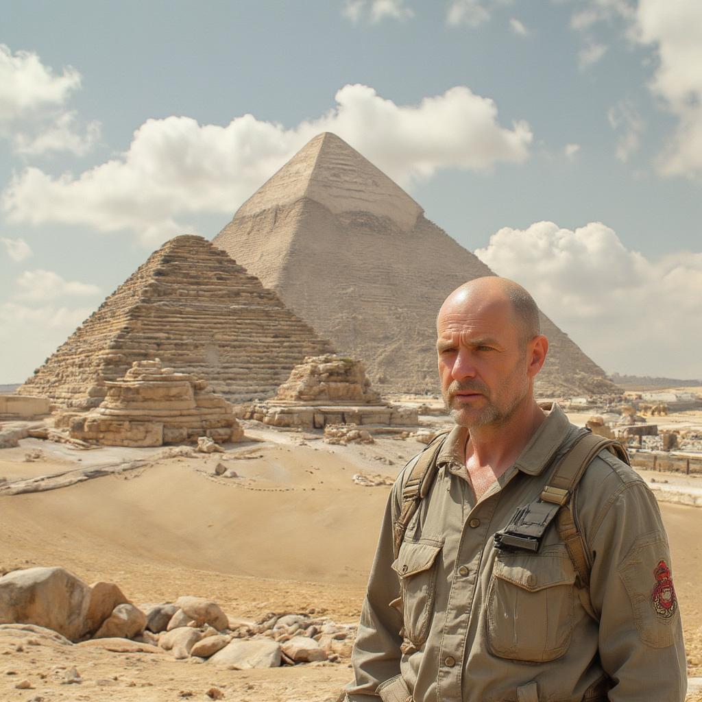 karl pilkington pyramids giza