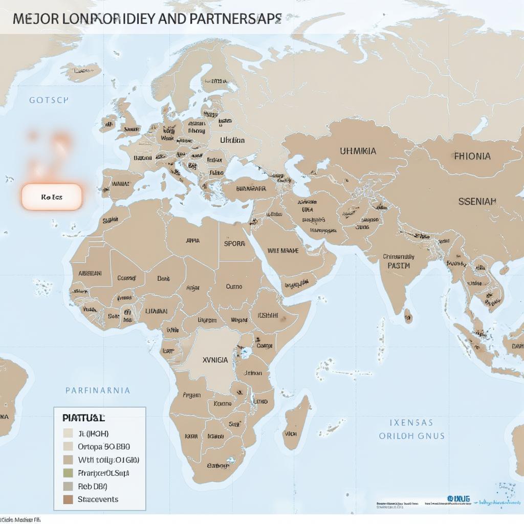 Map of Global Military Alliances