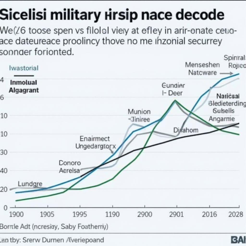 Global Military Spending Trends Over Time