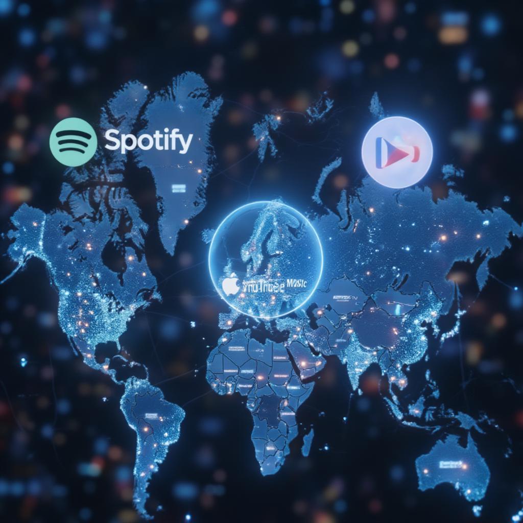 Global Music Streaming Platforms Dominate the Market